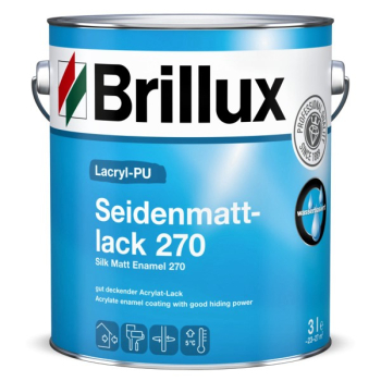 Brillux Lacryl-PU Seidenmattlack 270 - 0,75 Liter